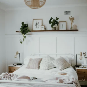 011 BLANC CALME peinture intérieure naturelle sans COV blanc grisé chambre cocooning