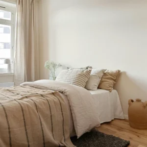 016 JASMINE peinture naturelle mat blanche murs et plafonds chambre bohème