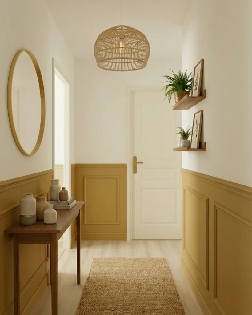 005 HONEY BEE peinture ecologique premium murs couloirs jaune moutarde