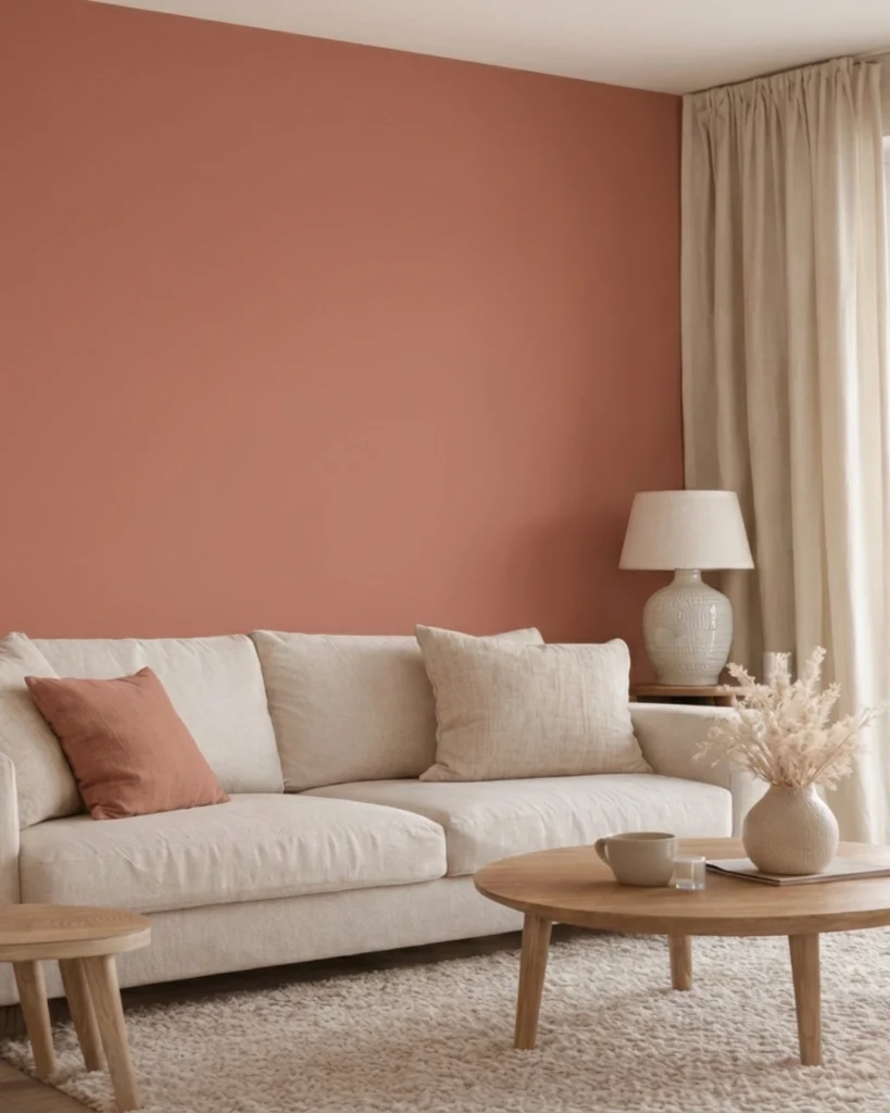 028 MAGIC EARTH peinture ecologique premium terracotta lessivable salon beige naturel