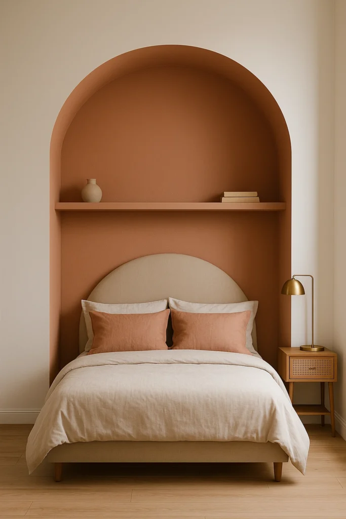 028 MAGIC EARTH peinture terracotta zoning naturelle osier chambre cocooning MAGIC EARTH 028